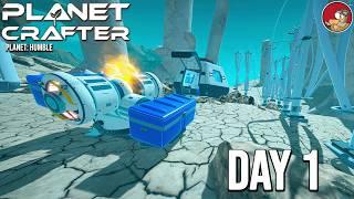 Starting out on a new Planet - Planet Crafter Humble DLC Gameplay