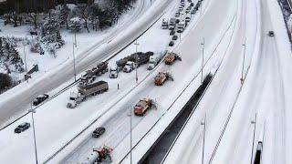 Deadly Storm Bringing Downpours, Snow And Fierce Winds To The East- Another Pacific Storm Begins