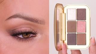 Neutral Smokey Eye - suitable for all occasions | Lisa Eldridge FAWN Eyeshadow Palette