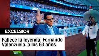 ¡Adiós, ‘Toro’! Fallece Fernando Valenzuela a los 63 años