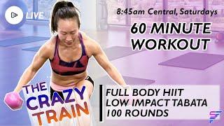 LIVE WORKOUT 189 - 60 Minute LOW IMPACT TABATAS