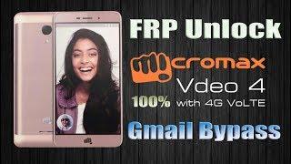 Micromax Video 4 Q4251 FRP Unlock With Gmail Bypass