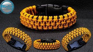 How to Make a Paracord Bracelet Master Alex Knot Tutorial DIY