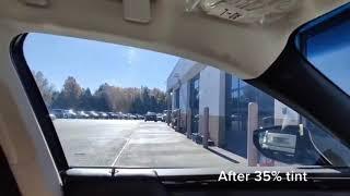 35% Window tinting/ Lexus of Memphis