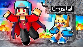 Playing as a PROTECTIVE VAMPIRE With CRAZY FAN GIRL in Minecraft!