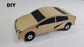 DIY cardboard car making for school project || How to make cardboard car #cardboardcrafts