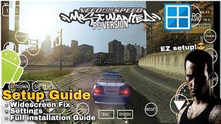 NFS Most Wanted Black Edition Android Winlator Full Setup Guide - Work Any Android Devices