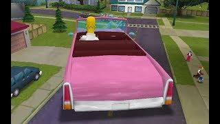 The Simpsons Hit & Run - Giant Family Sedans