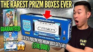 I OPENED $16,000 OF THE RAREST PRIZM BASKETBALL BOXES EVER (GUARANTEED INSANE AUTOGRAPHS)! 