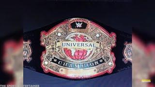 New WWE Universal Championship Title Leaked