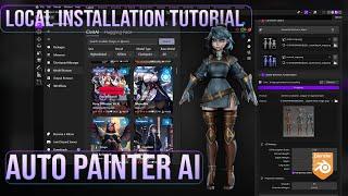 Tutorial - Installing Stable Diffusion for Auto Painter AI Blender Addon