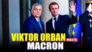 French President Macron meets Hungarian Prime Minister Viktor Orban  I Paris I France