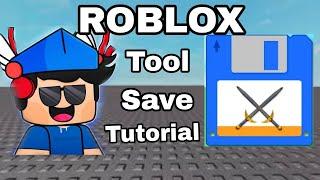 ROBLOX STUDIO Tool Save Tutorial | Spring Roblox #roblox