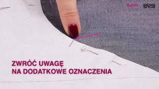 Szycie dla początkujących - jak ułożyć wykrój na materiale!