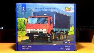 Сборная модель грузовика КАМАЗ 5320 AVD models