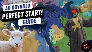 DOMINATE Anatolia with PERFECT Aq Qoyunlu guide in EU4 1.37