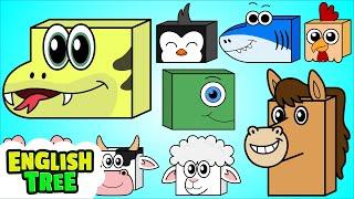 Animal Phonics Song | English Tree