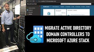 How to migrate Active Directory Domain Controllers to Microsoft Azure Stack