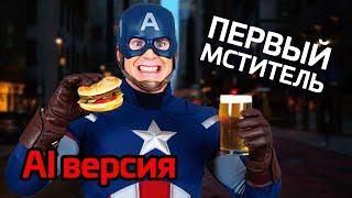 Капитан америка, НЕЙРОСЕТЬ меняет фильм