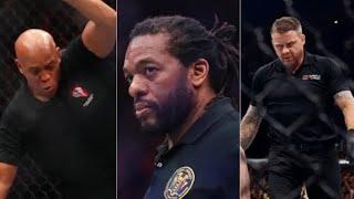 Leading third men: The 9 referees who oversaw the most UFC fights in 2024