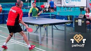 2020 Albena Table Tennis Festival | Nurdin SAPARBAEV - Tsonio YARAMOV | VETERANS 50-59, 1/4 FINAL