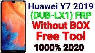 Huawei Y7 Prime 2019 DUB-LX1 Frp 9.1.0    Without Box  2020 1000% tested  حذف حساب جوجل اخر حمايه