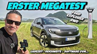 Ford Explorer RWD im Megatest! Reichweite Ladezeit Navi Software vom Elektroauto. aus Köln.