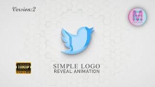 Simple 3D Logo Reveal Animation | Emotion Graphics | 2022