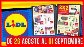 OFERTAS ESTA SEMANA en LIDL!!! Del 26 de AGOSTO al 1 de SEPTIEMBRE