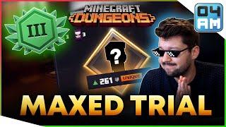 MAX POWER LV Gear Hunting on Tier 3 Daily Trials + 6x Raid Captains in Minecraft Dungeons