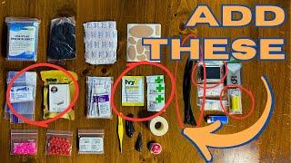 Updating My DIY Backpacking First Aid Kit (AND Repair Kit!)