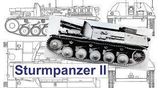 Штурмпанцер 2-- модель из картона (Sturmpanzer II - model paper)