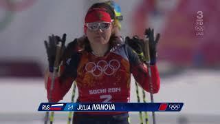 Längdskidor OS Sotji 2014 Damer 4x5km Stafett