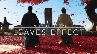 Unity Particle System Tutorial - Leaves Footstep Effect - Ghost of Tsushima