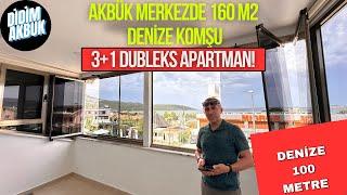 Didim Akbük Merkezde Denize Komşu 160 m2 Dubleks 3 + 1 Satılık Apartman Fırsatı