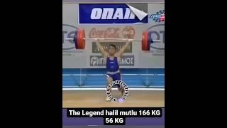 Halil Mutlu 165 KG 56 KG #weightlifting