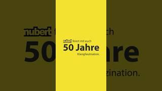  50 Jahre Nubert – Ein halbes Jahrhundert voller Klang 