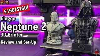 The BEST budget 3D Printer? Elegoo Neptune 2 Unboxing and Review / setup 2021