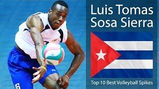 Top 10 Best Volleyball Spikes - Luis Tomas Sosa Sierra (HD)