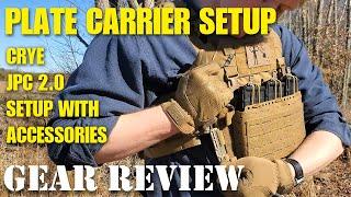 Setting up my plate carrier Crye JPC 2.0 with accessories