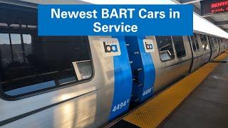 BART Fleet of the Future: E Cars 4480s and 4490s Enter Service (October 2024)