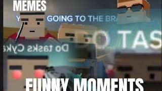 Block strike completing tasks funny moments all parts