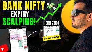 Live Intraday Trading || Banknifty option Scalping|| 28th AUGUST || Option Buying