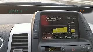 Toyota Prius 20 max speed