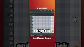 Hidden Scale Helper Tool For MIDI Keyboard | FL Studio Tutorial #shorts
