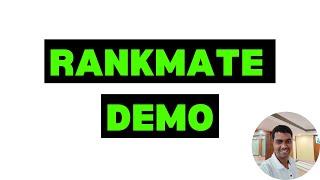 RankMate Demo | Watch RankMate In Action Here | Software Reviews Center 