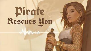 Pirate Girl Rescues You and Welcomes You Aboard Her Ship (F4A)