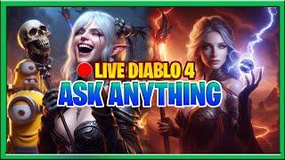 Diablo 4 ENDGAME ASK anything Official Diablo Partner