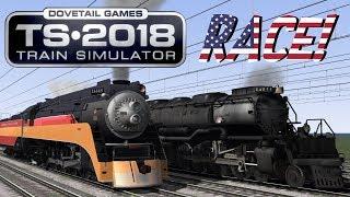 Train Simulator 2018 - Big Boy V.S. Daylight (RACE!)