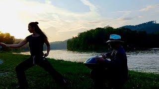 HANDPAN MUSIC (Martin Zels) meets WING CHUN KUNG FU (Angelika Weingessel-Linner): "WATCH THE WATER!"